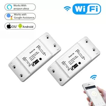 Умный выключатель света MOES Wi-Fi