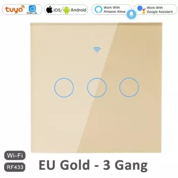 Умный светодиодный выключатель YIDI 1 2 3 4 Gang