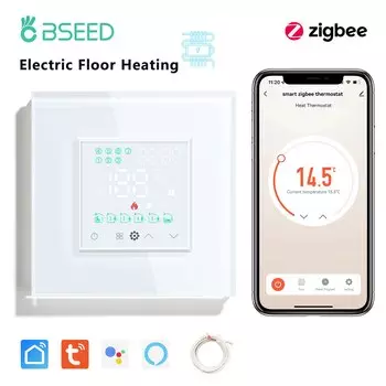 Умный термостат для теплого пола BSEED Zigbee