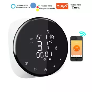 Умный термостат для теплого пола, Wi-Fi, 16 А