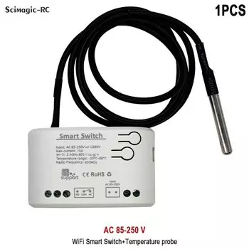 Умный термостат Scimagic-RC 2000 Вт Wi-Fi