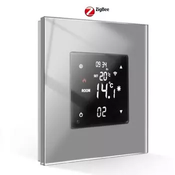 Умный термостат Zigbee для отопления Tuya
