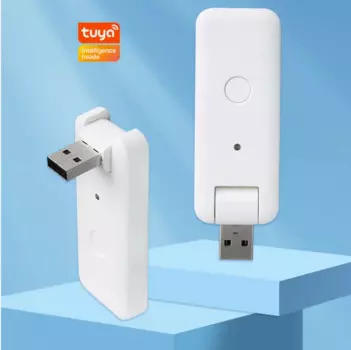 Умный USB-шлюз Tuya Zigbee, хаб для умного дома, мост, приложение Smart Life, беспроводной пульт дистанционного управления, Alexa Google Home