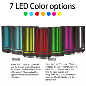 Умный увлажнитель воздуха Tuya с Wi-Fi и аромадиффузором, 200 мл