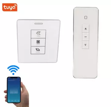 Умный Wi-Fi переключатель для автоматического Открывания Окна, привод с двигателем постоянного тока tuya Alexa и Google