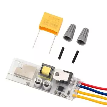 Умный Wi-Fi релейный модуль переключателя, 220 В, беспроводной релейный модуль дистанционного управления с сетчатым протоколом для автоматизации умного дома