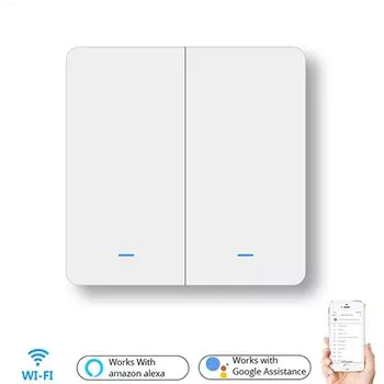 Умный Wi-Fi выключатель Somgoms пластик без нейтрали