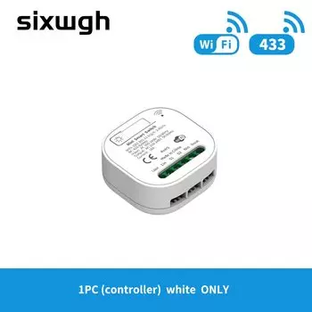 Умный выключатель SIXWGH WiFi 16А