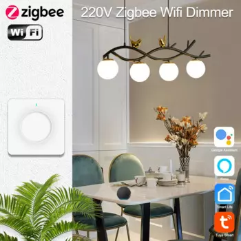 Умный выключатель света Tuya с Wi-Fi/Zigbee, 110-240 В