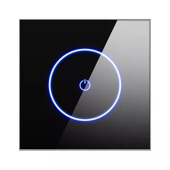 Умный выключатель SZKOSTON 10А Wi-Fi стеклянный