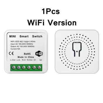 Умный выключатель SZKOSTON ZigBee Wi-Fi 16А