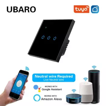 Умный выключатель UBARO Tuya 220В