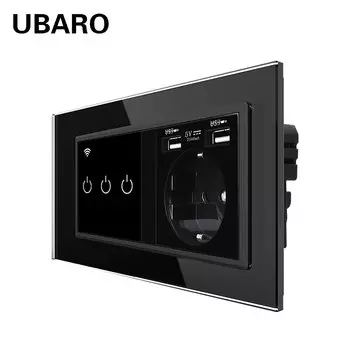 Умный выключатель UBARO Wi-Fi 16А