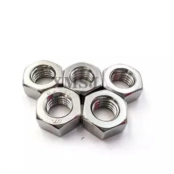 UNC 2 #-56 3 #-48 4 #-40 5 #-40 6 #-32 8 #-32 10 #-24 12 #-24 UNF 0 #-80 10 #-Шестигранная гайка из нержавеющей стали с крупной мелкой резьбой стандарта США 32 304