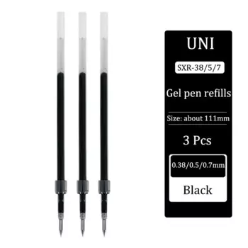 UNI Jetstream перезаправляемые картриджи для ручек SNX 0.38/0.5/0.7 мм