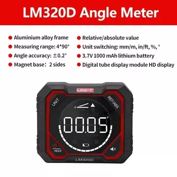 UNI-T цифровой инклинометр LM320D/LM320E/LM320F