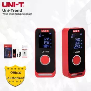 UNI-T LM40Mi LM60Mi перезаряжаемый мини лазерный дальномер; Цифровой Диапазон 40 м/60 м
