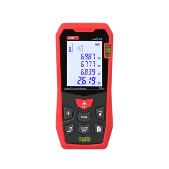 UNI-T LM50A LM70A LM100A LM120A Мини-лазерный дальномер Ручной инфракрасный измерительный прибор для наружного помещения Электронная линейка