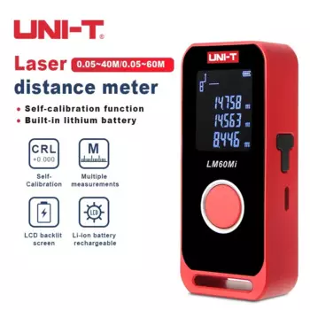 UNI-T Мини лазерный дальномер LM40Mi/LM60Mi