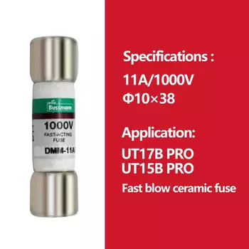 UNI-T предохранитель 11A/1000V для мультиметров UT15B PRO UT17B PRO UT191T UT191E