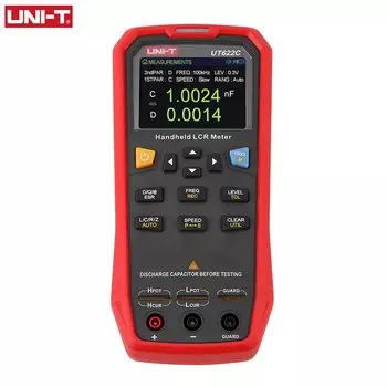 UNI-T UT622A/UT622C/UT622E Измеритель емкости и сопротивления