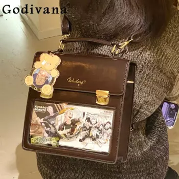 Униформа JK для студентов, сумка на плечо, женская школьная сумка, японский черный рюкзак, повседневная сумка