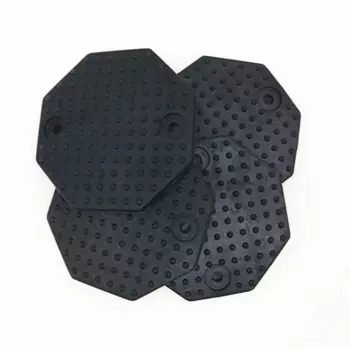 Универсальные Восьмиугольные подушечки для подъема, 4 шт., 135*10 мм, сверхмощные резиновые подтяжки, аксессуары для подъема автомобиля, подтяжки, запасные части