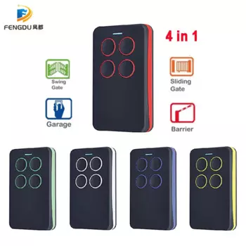 Универсальное управление гаражом, 286–868 МГц, пульт дистанционного управления для ворот, автоматическое сканирование, многочастотное копирование, бренд, устройство открывания ворот с подвижным кодом