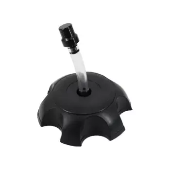 Универсальная 50-миллиметровая пластиковая черная крышка гоночного газового топливного бака с вентиляционной крышкой для Yamaha Kawasaki Honda Suzuki, мотоцикла, велосипеда, квадроцикла