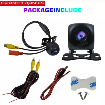 Универсальная AHD Автомобильная камера заднего вида, HD монитор для парковки задним ходом, водонепроницаемый резервный объектив ночного видения, кабель 6 м для автомобильного радио