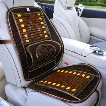 Универсальная бамбуковая подушка для сиденья, чехол для сиденья, универсальное искусственное бамбуковое кресло с поддержкой поясницы