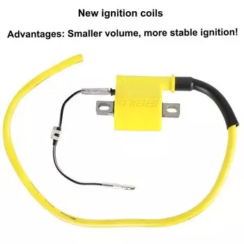 Универсальная катушка зажигания NIBBI, подходит для мопеда, внедорожного гоночного мотоцикла Kymco, велосипеда для бездорожья, скутера, 2T, 4T, система зажигания двигателя