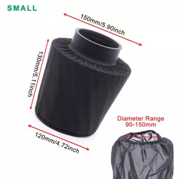 Универсальная крышка конусного воздушного фильтра для комплекта впуска холодного воздуха, спортивные фильтры на впуске воздуха, утолщенные, водонепроницаемые, пыленепроницаемые, маслостойкие