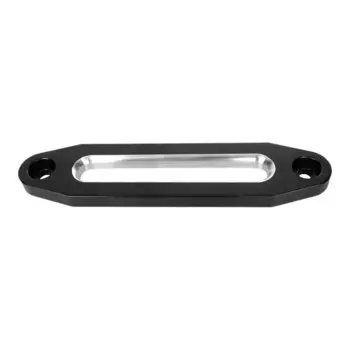 Универсальная лебедка Hawse Fairlead из алюминиевого сплава Hawse Fairlead Универсальная для синтетической лебедки, прочная, простая установка, черная