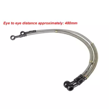 Универсальная масляная труба, шланг масляного радиатора двигателя мотоцикла, сборочные линии и винтовая прокладка для большинства мотокросс, обезьянки, грязи, пит-байка, квадроцикла