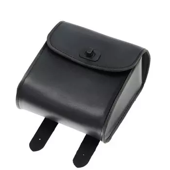 Универсальная мини-сумка LMoDri на руль мотоцикла, сиденье на руль, Боковая Сумка из искусственной кожи для инструментов, для Harley, Honda, Kawasaki, Yamaha