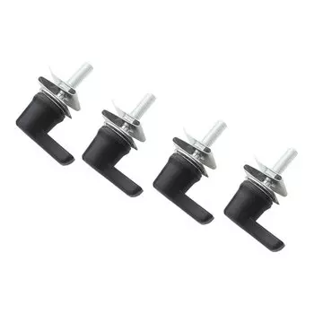 Универсальная мотоциклетная седельная сумка, рычаг блокировки болтов и гаек, комплект для Harley Touring Road King Electra Glide Dyna CVO Breakout Deluxe