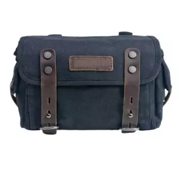 Универсальная Мотоциклетная Седельная Сумка Со Съемной Водонепроницаемой Внутренней Сумкой, Масляный Воск, Холст