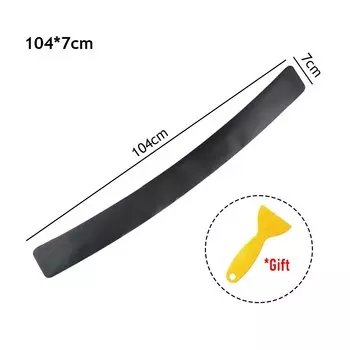 Универсальная наклейка на автомобильный бампер, накладка против царапин для Opel Corsa D Fabia 2 DS7 Golf Mk7, аксессуары G70 Ibiza 6j