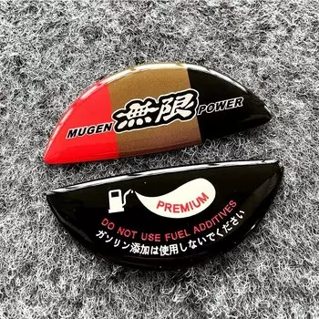 Универсальная Наклейка На Крышку Топливного Бака JDM Для Honda Jazz Fit City Grace HRV Access Modulo X Mugen RS Hatchback