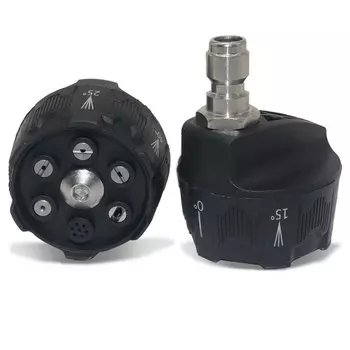 Универсальная насадка для мойки высокого давления 4000 фунтов на квадратный дюйм, 0, 15, 25, вращение на 40 градусов, насадка для полива, полоскания, мыла, наконечник для уборки сада