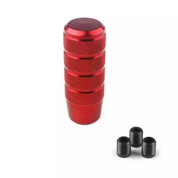 Универсальная Нескользящая ручка переключения передач, 95 мм, ручка ручного управления, алюминиевая накатанная ручка переключения передач