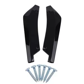 Универсальная полоса на передний и задний бампер для автомобиля, спойлер для губ, диффузор, сплиттер, защита от царапин, крылья из углеродного волокна, боковая юбка, удлинитель