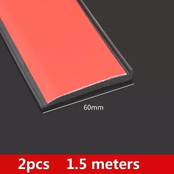 Универсальная резиновая защита для автомобильных колес, 1,5 м