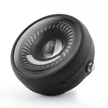 Универсальная светодиодная фара 6,5 дюйма для автомобиля и мотоцикла DRL H4, фара для Harley, BMW, Yamha, Honda 6,5 дюйма, ретро-стиль