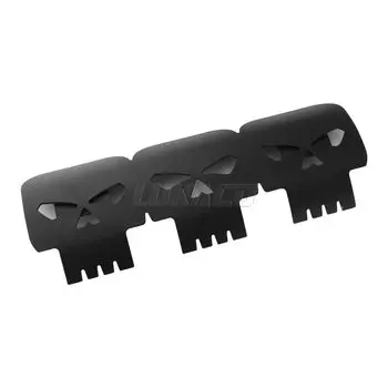 Универсальная защита для выхлопной трубы мотоцикла с черепом, тепловая крышка, глушитель, защита, защитные аксессуары для Harley Honda Yamaha Custom