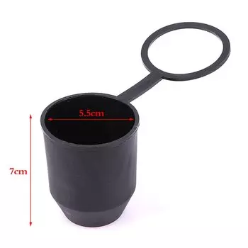 Универсальное 50 мм автомобильное буксировочное крепление, крышка шара, аксессуары, прочная черная крышка, буксировочное сцепное устройство, буксировочное крепление для автомобиля, прицепа, буксировочный мяч, защитная крышка