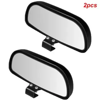 Универсальное Автомобильное Зеркало для слепых зон, регулируемые боковые зеркала заднего вида с широким углом, застежка для слепых зон, дополнительное прозрачное зеркало для парковки