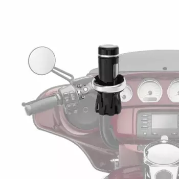 Универсальное крепление на руль мотоцикла, держатель для бутылки с напитком для Harley Touring Dyna XL и других моделей с 1-дюймовым рулем