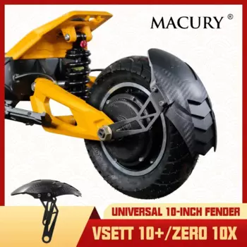 Универсальное крыло для VSETT 10 + MUKUTA 10 ZERO 10X KAABO Mantis 10-дюймовый электрический самокат крыло Колеса покрывало крыло шины грязевая защита